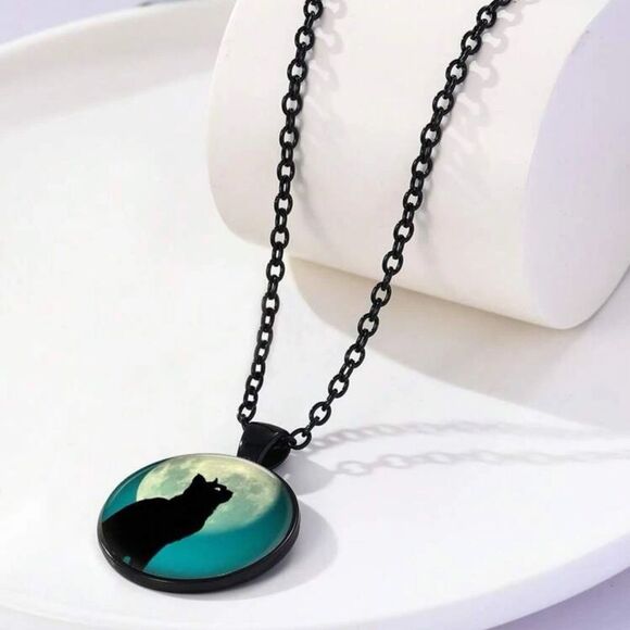 Black Cat Pendant 🐈‍⬛ - Picture 5 of 8